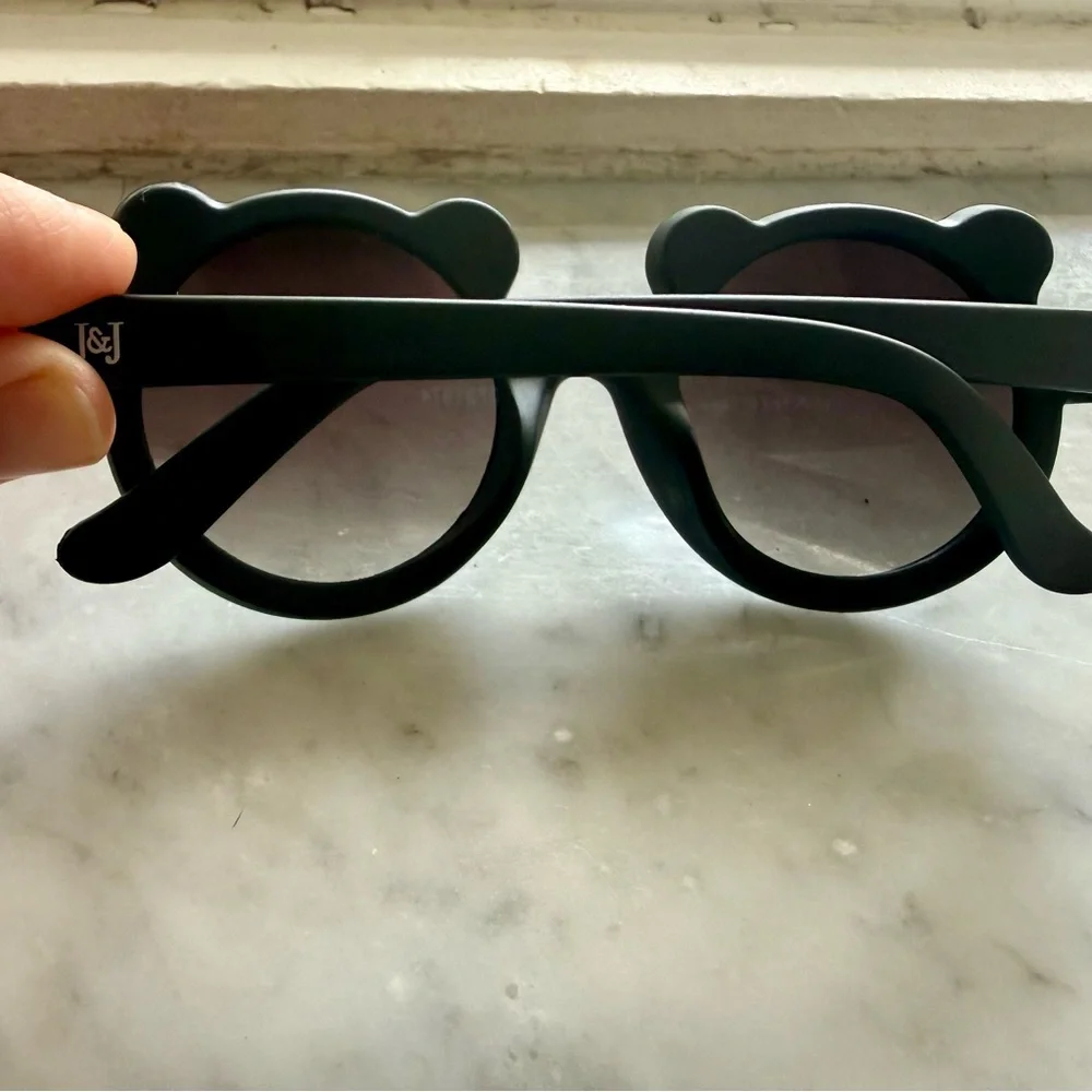 NEW Janie and Jack Black Bear Sunglasses